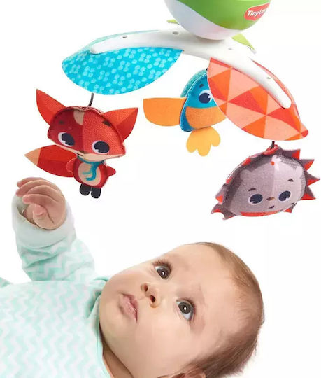 Tiny Love Mobile for Cot with Music and Rotation Meadow Take Along for 0++ Months BR72720