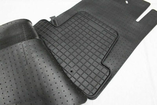 Frogum Set of Front and Rear Mats 4pcs for Ford Mustang 2004-2014 Black