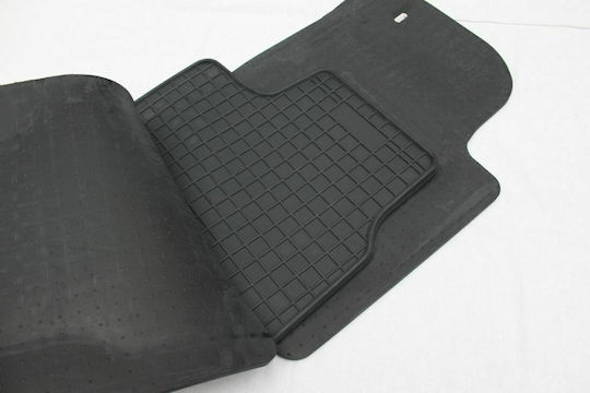 Frogum Set of Front and Rear Mats 4pcs for Seat Mii Skoda Citigo Volkswagen Up 2011 Black