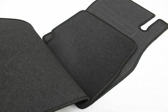 Petex Σετ Μπροστινά και Πίσω Πατάκια 4τμχ για Fiat Punto Evo 2009+ Μαύρα