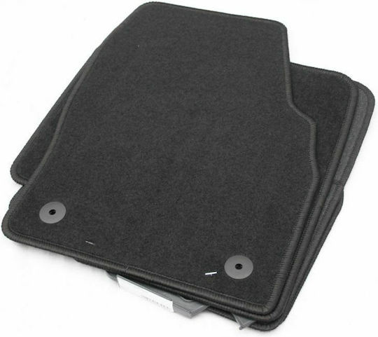 Petex Set of Front and Rear Mats 4pcs for Skoda Kamiq / Scala 2019 Black