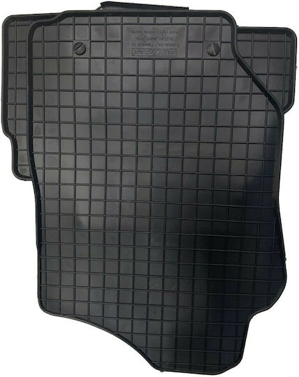Cik Set of Front and Rear Mats 4pcs for Suzuki Jimny 2018+ Black