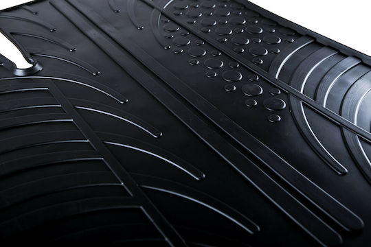 Gledring Set of Front and Rear Mats 4pcs for Opel Meriva 2010 Black