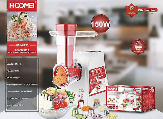Hoomei Vegetable / Fruit Cutter 150W Red