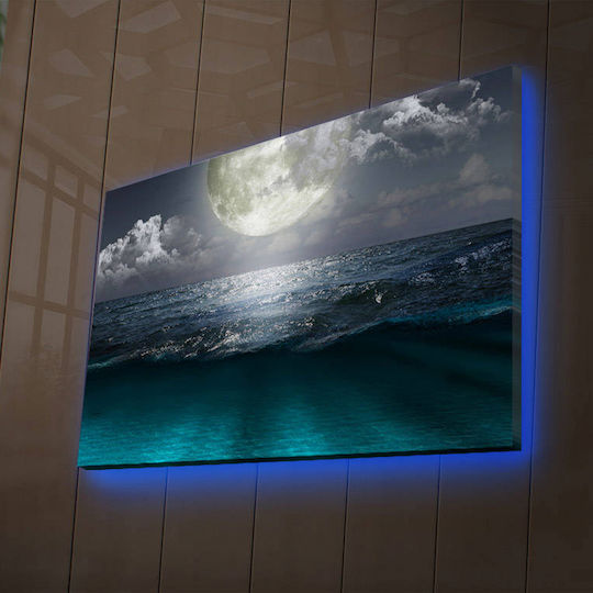 HomeMarkt Homemarkt Canvas With Led 45x70cm Картина Платнен С LED осветление 70x45см