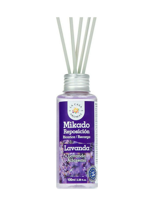 La Casa de los Aromas Αρωματικό Χώρου με Sticks Λεβάντα 100ml