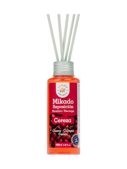 La Casa de los Aromas Αρωματικό Χώρου με Sticks Κεράσι 100ml