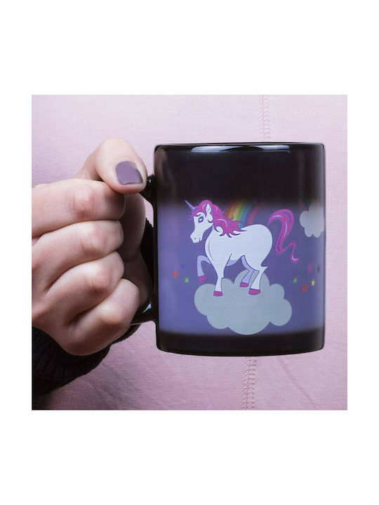 Thumbs Up Unicorn Heat Change Mug