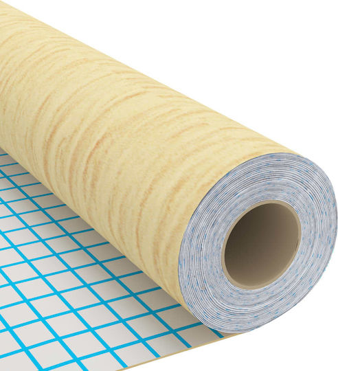 Dekorativer Aufkleber Möbel Japanese Oak 2Stück 500x90cm vidaXL