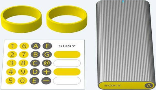 Sony SL-MG5 USB-C Εξωτερικός SSD 500GB M.2 Ασημί