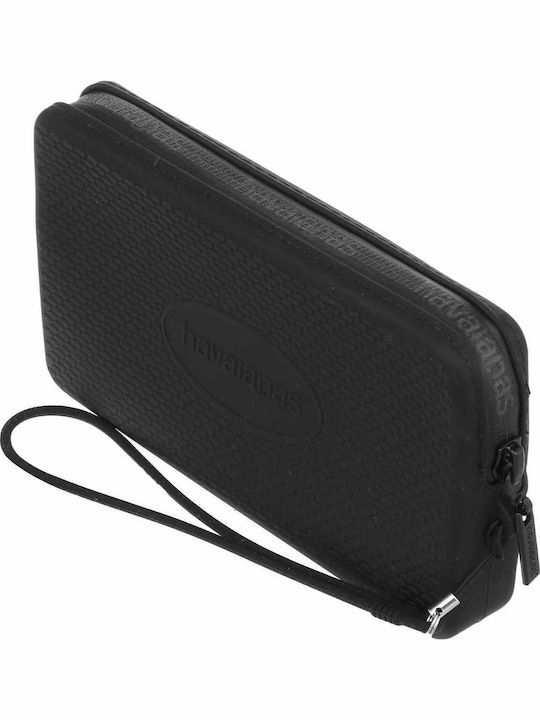 Toiletry Bag in Black color 18cm