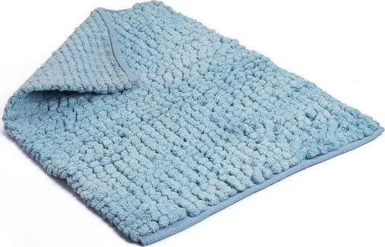 Beauty Home Bath Mat Cotton 3283-Siel Light Blue 60x90cm