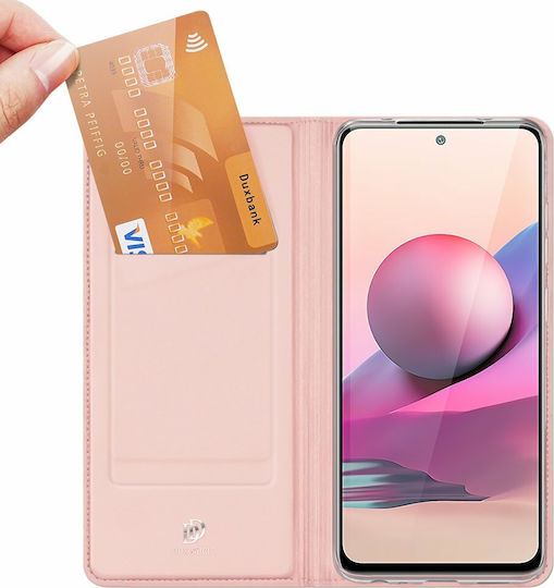Dux Ducis Skin Pro Book Synthetic Leather Pink (Redmi Note 10 / 10s / Poco M5s)
