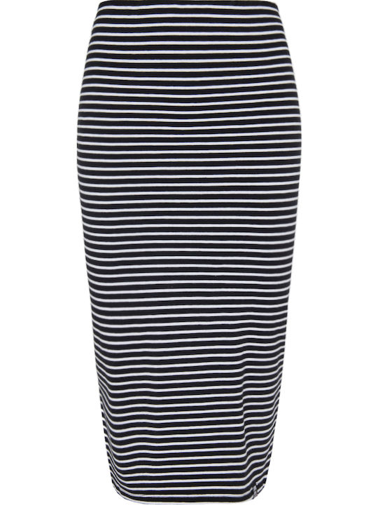 Midi Φούστα Navy Μπλε