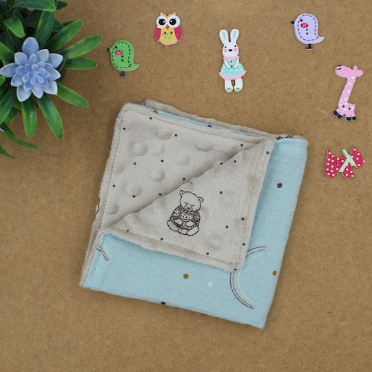 JFashion Rainbows Schultertuch Grün 25x25cm.