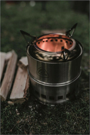 Robens Lumberjack Wood Stove Grill for Camping 13.5x16cm