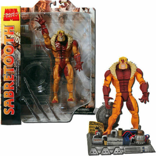 Diamond Select Toys Marvel X-Men: Säbelzahn Säbelzahn Actionfigur Höhe 18cm