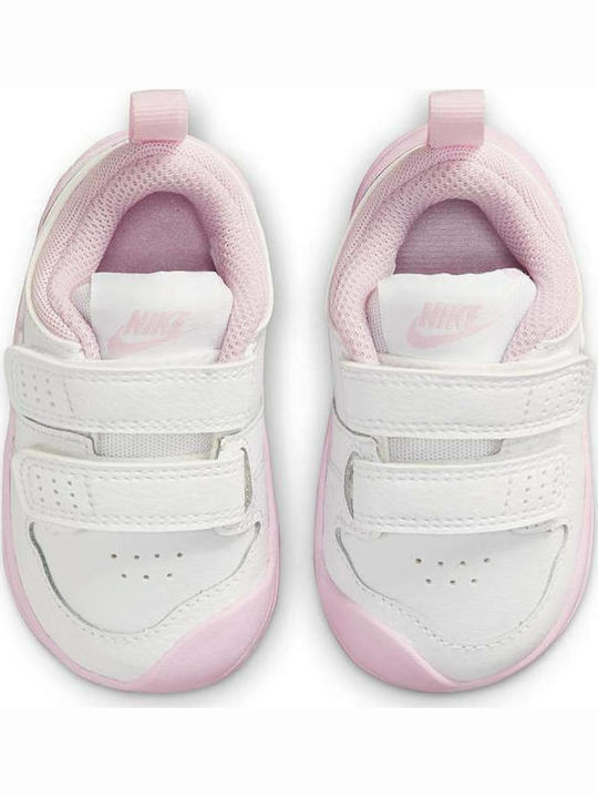 Pico 5 Παιδικά Sneakers με Σκρατς White / Pink Foam