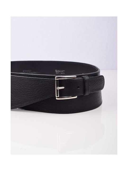 Gant Men's Leather Belt Black