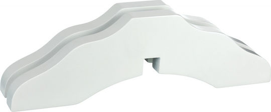 Trixie Divider Dog with Door 60x160x81cm in White Color 60 x 60 x 81cm