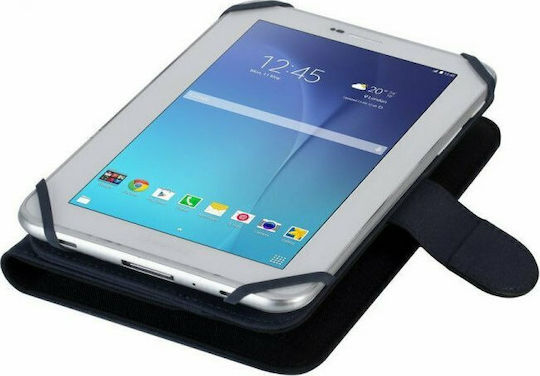 Rivacase Biscayne Flip Cover Μαύρη (Universal 7")