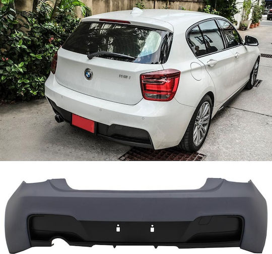 Carner Stoßstange Auto Rückseite Kompatibel mit BMW Serie 1 F20 2011-2015 M-Performance
