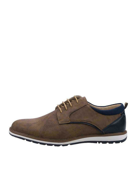 Men's Anatomic Leather Casual Shoes Brown