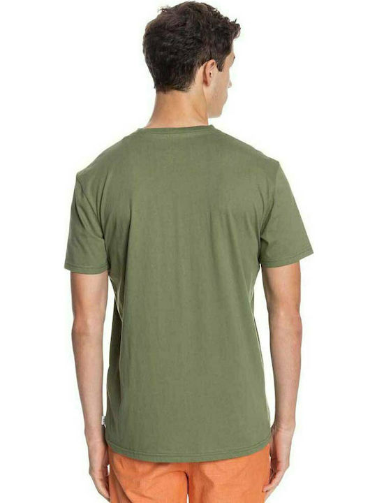 Quiksilver Men's Short Sleeve T-shirt Khaki