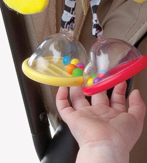 Playgro Pendant Toy for Car with Mirror Dingly Dangly for 0++ Months 0101140