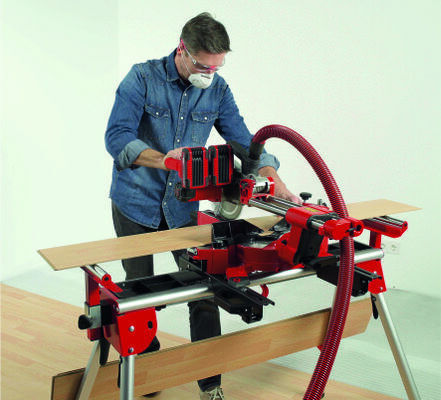Einhell TE-SM 36/210 Li - Solo Battery Miter Saw Sliding with Laser Cutting Guide and 210mm Disc Diameter Solo