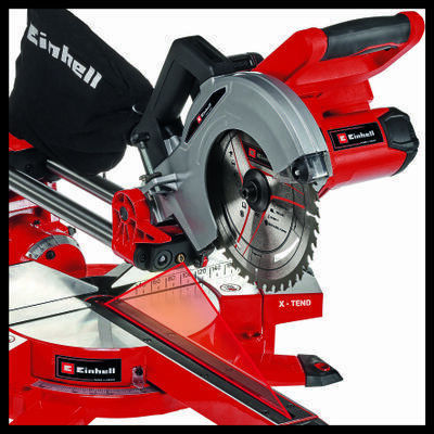 Einhell TE-SM 36/210 Li - Solo Battery Miter Saw Sliding with Laser Cutting Guide and 210mm Disc Diameter Solo