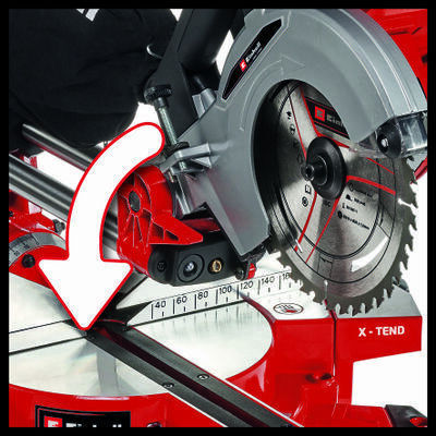 Einhell TE-SM 36/210 Li - Solo Battery Miter Saw Sliding with Laser Cutting Guide and 210mm Disc Diameter Solo