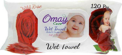 Omay Baby Wipes 120pcs