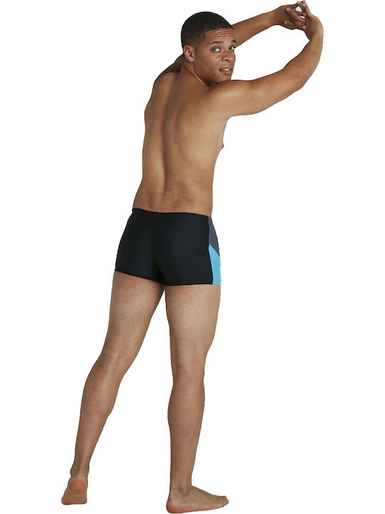 Men's Swimwear Shorts Black Striped