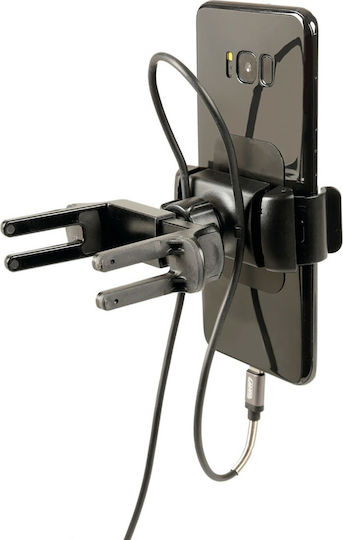 Lampa Snap Vent Pro 60 Βάση Κινητού Αυτοκινήτου με Ρυθμιζόμενα Άγκιστρα Μαύρη
