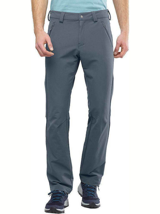 Salomon Wayfarer Warm Straight Men's Hiking Long Trousers Gray