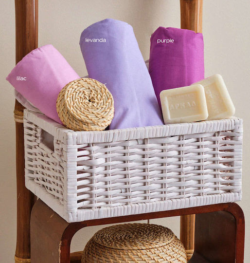 Cokitex Power Nap Kissenbezug-Set mit Umschlagumschlag Lilac 50x70cm.