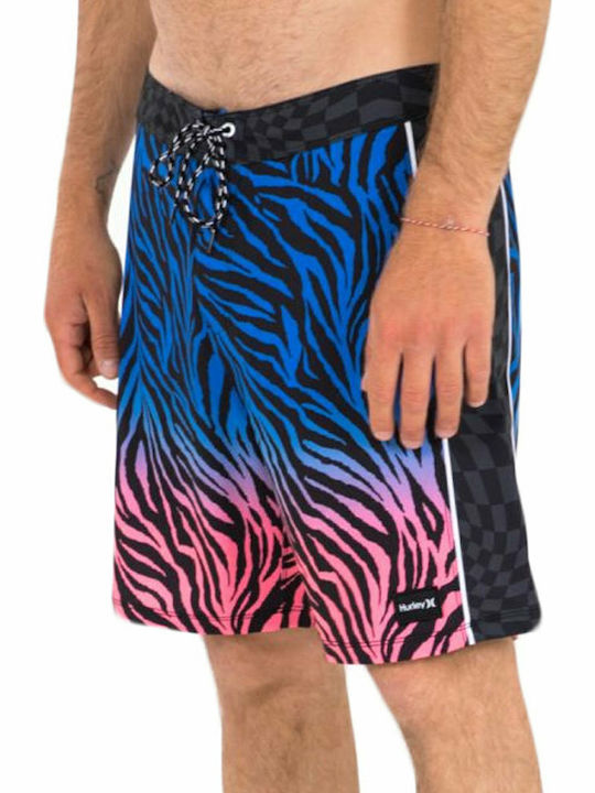 Phantom Fastlane Ac Zebra Men's Swimwear Bermuda Multicolour with Patterns