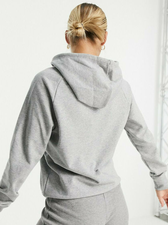 New Balance Essentials Women's Hooded Sweatshirt Gray