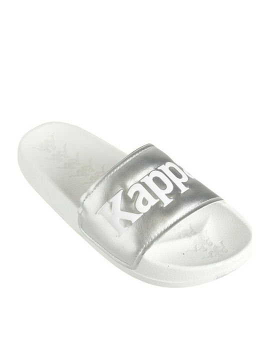 Kappa Women's Slides Silver 304JPU0-A1J