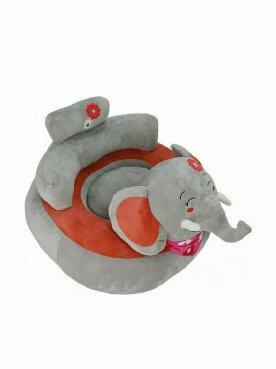 Beanbag Elephant Gray 55x50x60cm