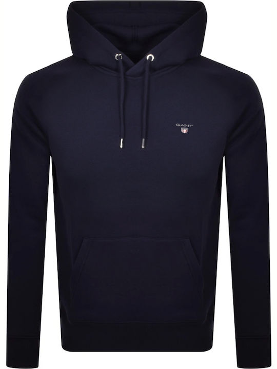 Sweatshirt with Hood Navy