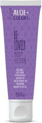 Aloe Colors Be Lovely Body Lotion Feuchtigkeitsspendende Lotion Regeneration mit Aloe Vera für empfindliche Haut 150ml