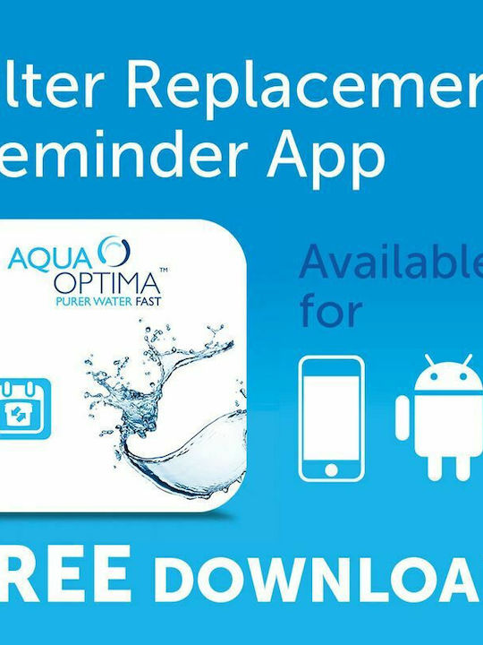 Aqua Optima Water Filter Replacement for Pitcher RUF Universal 3pcs