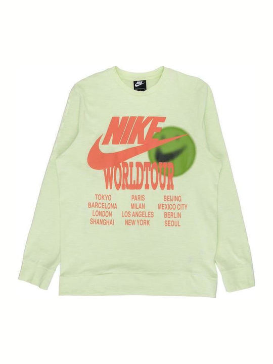 Sportswear World Tour Суитшърт Жълт