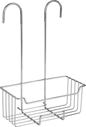 Wenko Milo An der Wand montiert Badezimmerregal Inox 25x14x36cm Silber