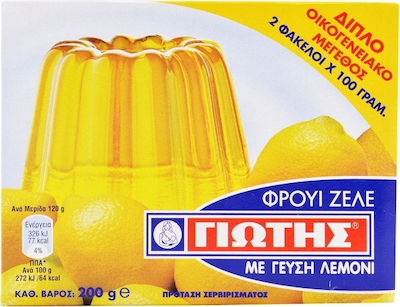 Γιώτης Μείγμα για Ζελέ με Γεύση Λεμόνι 200gr