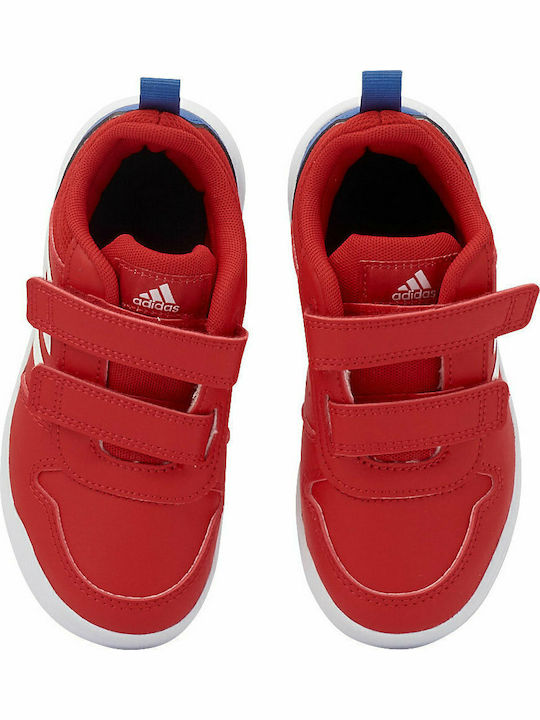 Tensaur Tensaur Kids Sports Shoes Running with Hoop & Loop Closure Scarlet / Cloud White / Royal Blue