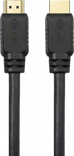 Powertech HDMI 1.4 Cable HDMI male - HDMI male 1.5m Black