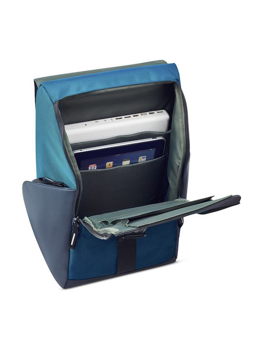 Delsey Securflap Geantă Rucsacuri pentru laptop 15.6" în culoarea Albastru